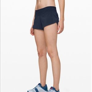 Lululemon blue shorts size 8